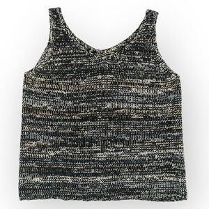 Sigrid Olsen Linen Silk Blend Tank Top